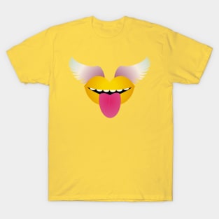 Kissy Yellow T-Shirt